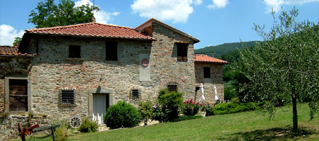 Farmhouse Tuscany countryside